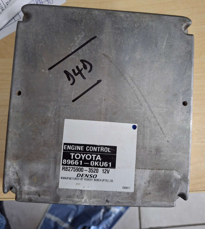 Toyota Hilux D4D computer box ECU