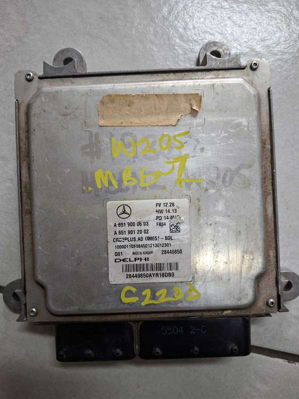 Mercedes benz W205 C220d ecu