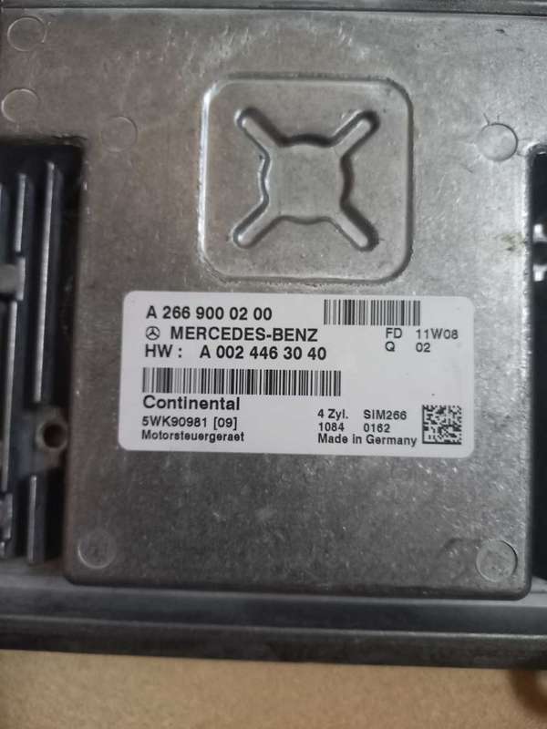 Mercedes Benz W245 computer box ECU