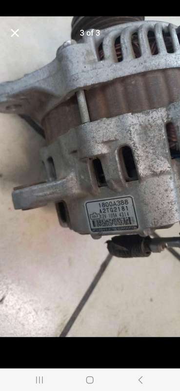 Mitsubishi ASX alternator