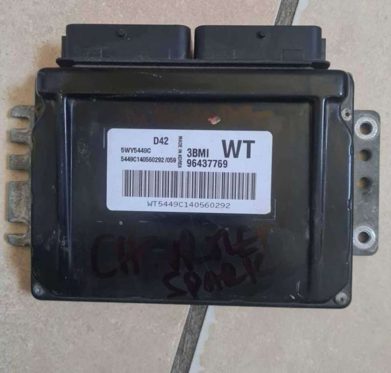 Chevrolet Spark computer box ECU