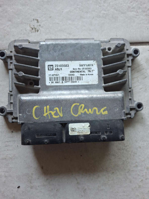 Chevrolet cruze computer box ECU