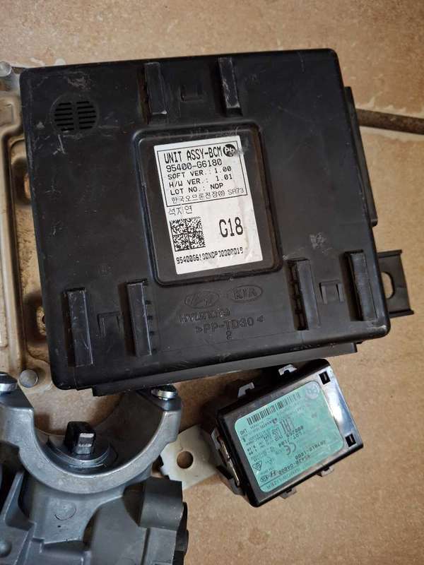 Kia Picanto lockset computer box ECU