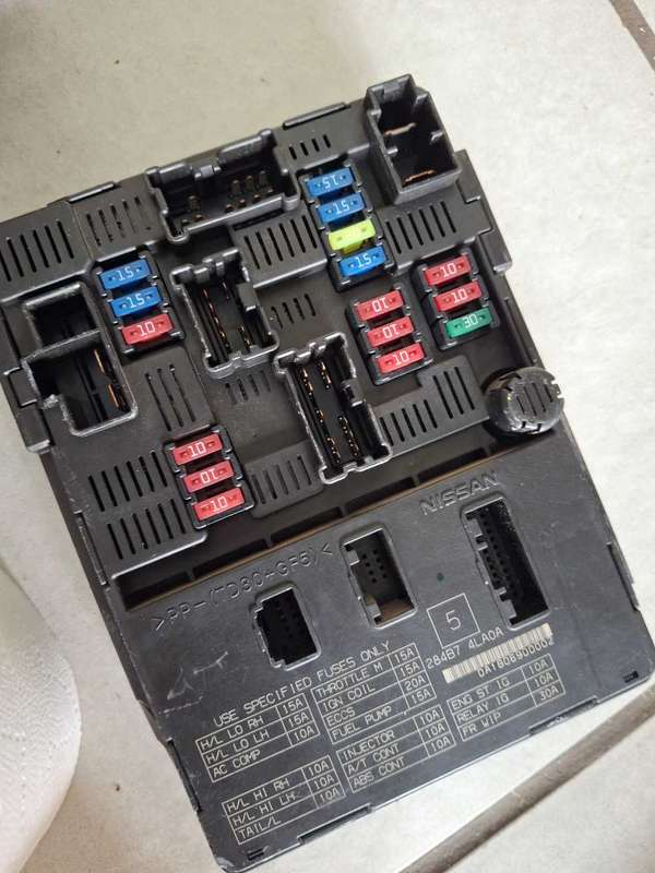 Datsun Go fusebox