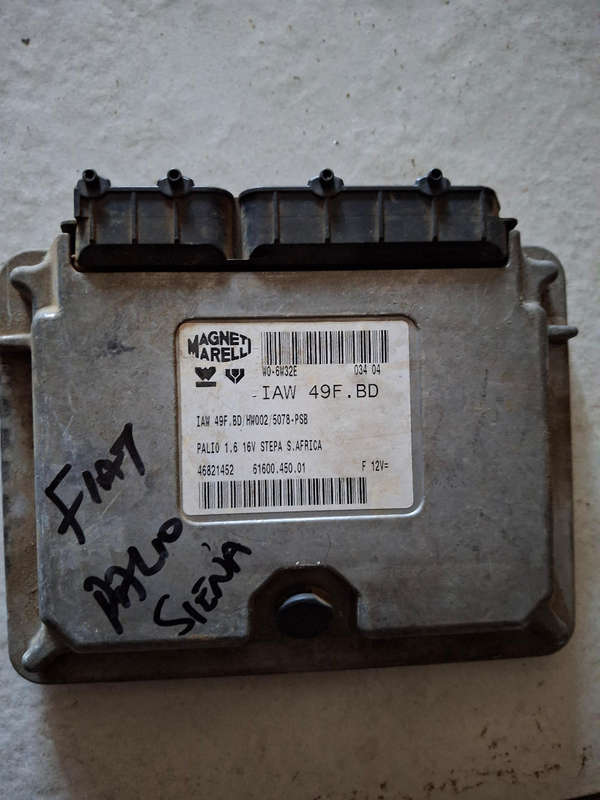 Fiat Palio Siena computer box ECU