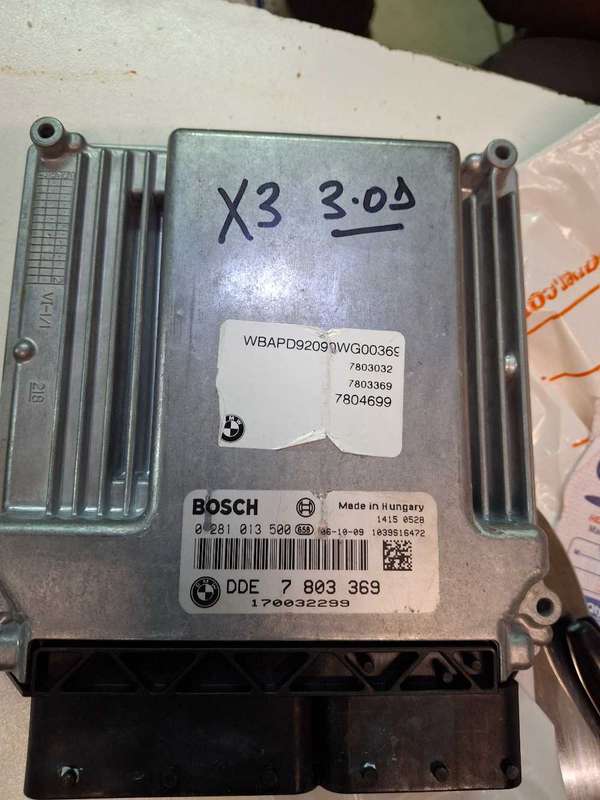 Bmw X3 diesel automatic computer box ECU