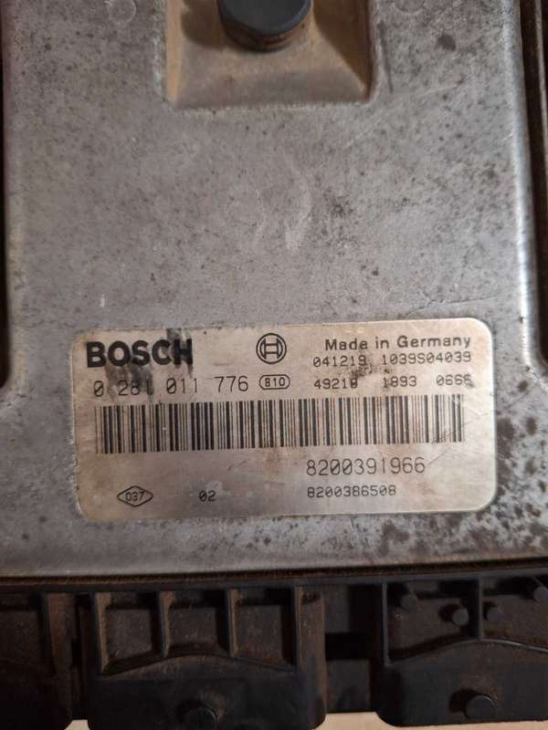 Renault Scenic diesel computer box ECU