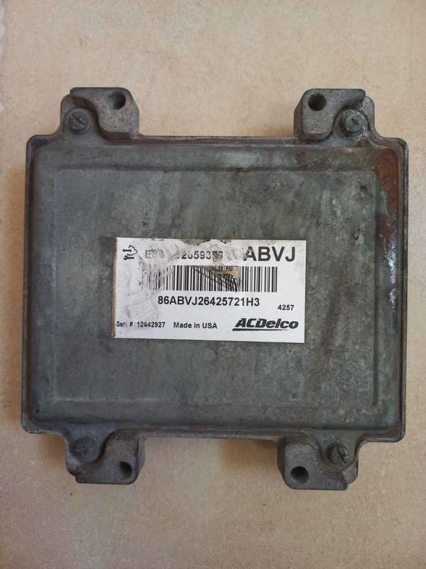 Chevrolet utility computer box ECU