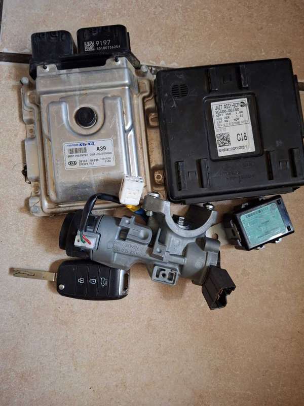 Kia Picanto lockset computer box ECU