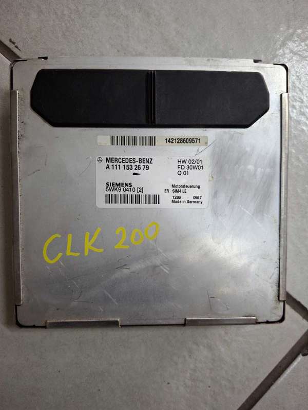 Mercedes benz CLK200 computer box ECU