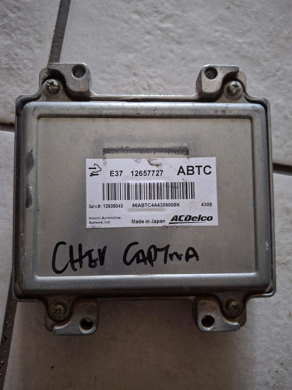 Chevrolet Captiva computer box ECU