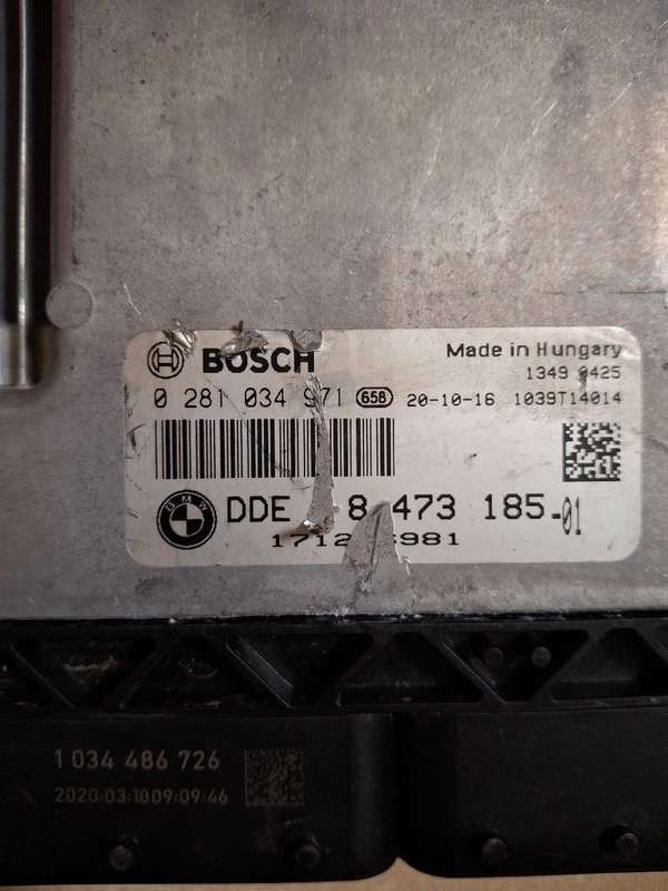 Bmw F20 DDE computer box ECU