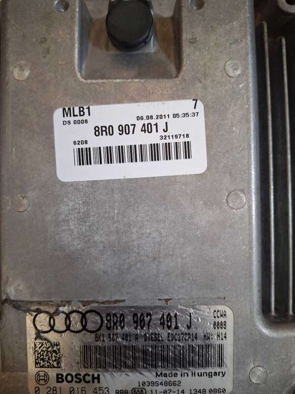 Audi Q5 3.0 TDi automatic computer box ECU