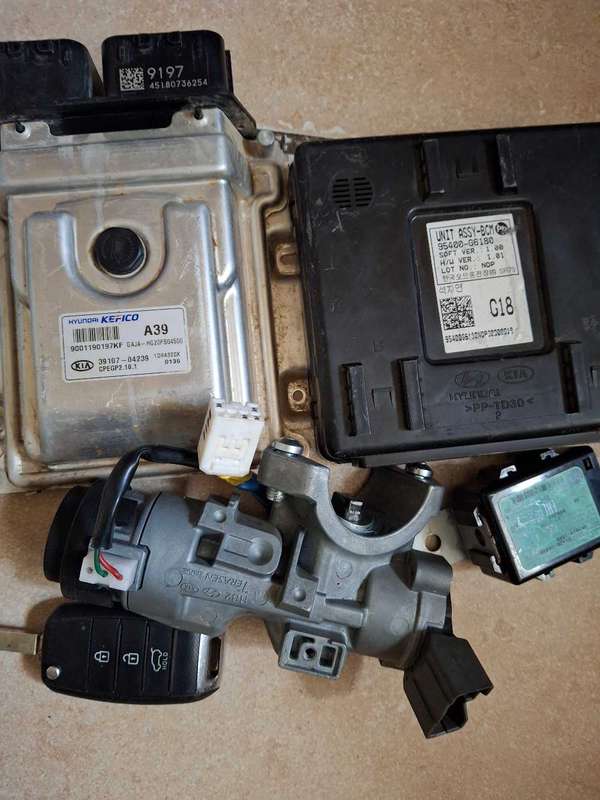 Kia Picanto lockset computer box ECU