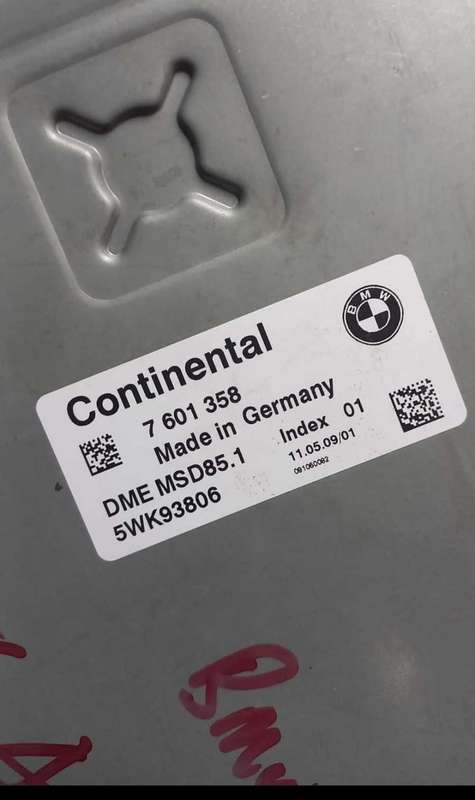 BMW X6 computer box ECU