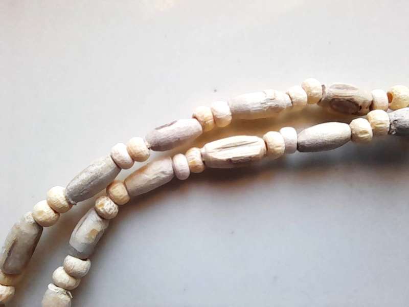 Tulsi neck beads large fancy mrdanga