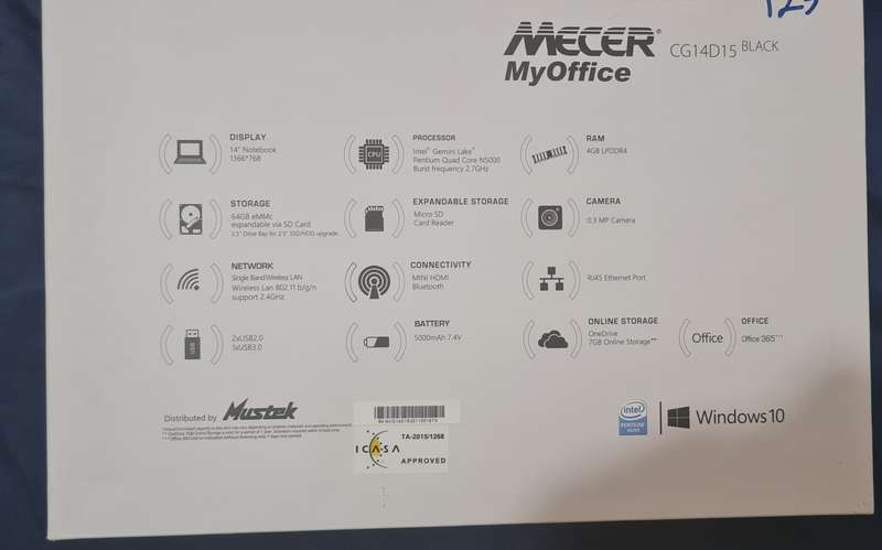 MECER LAPTOP