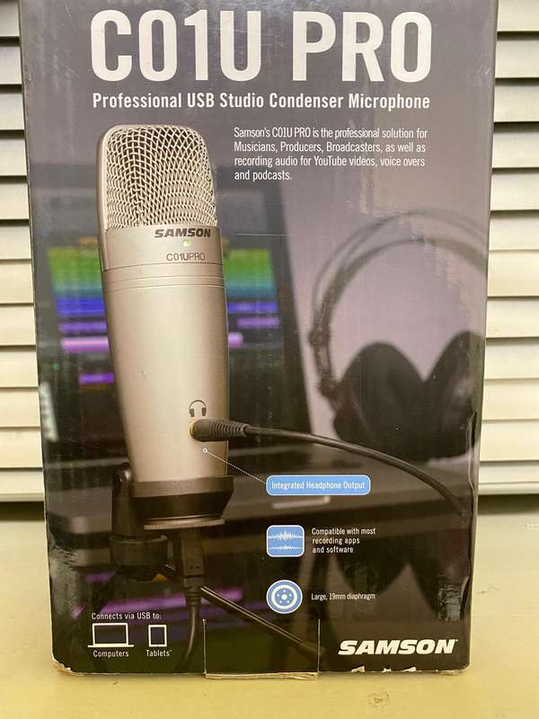 Samson C01u Pro USB Studio Condenser Microphone