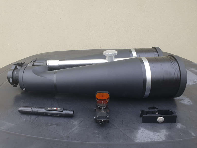 Garrett Optical Gemini 25x100 BINOCULARS - Collector's item in excellent condition!