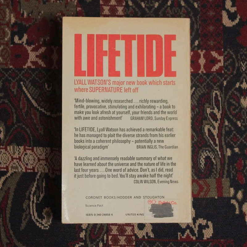 Lifetide by Lyall Watson