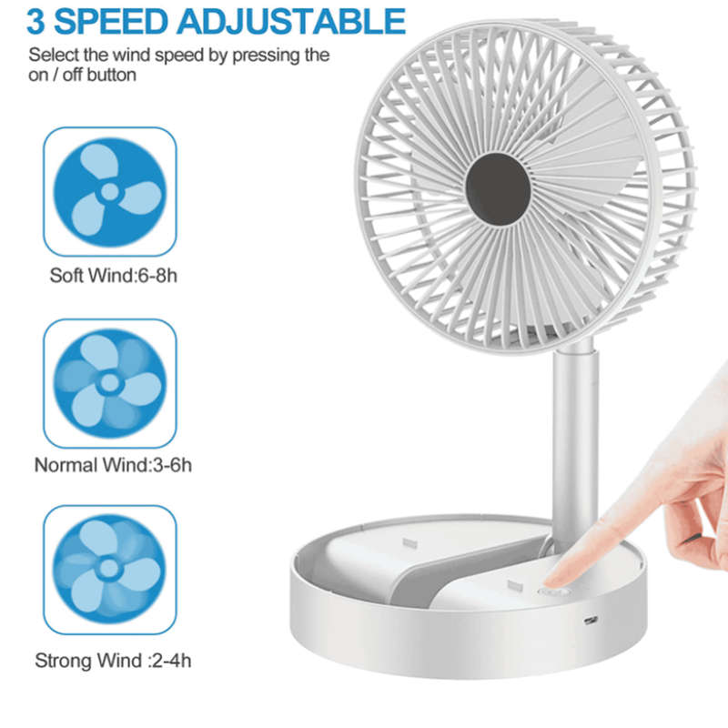Rechargeable Table Fan