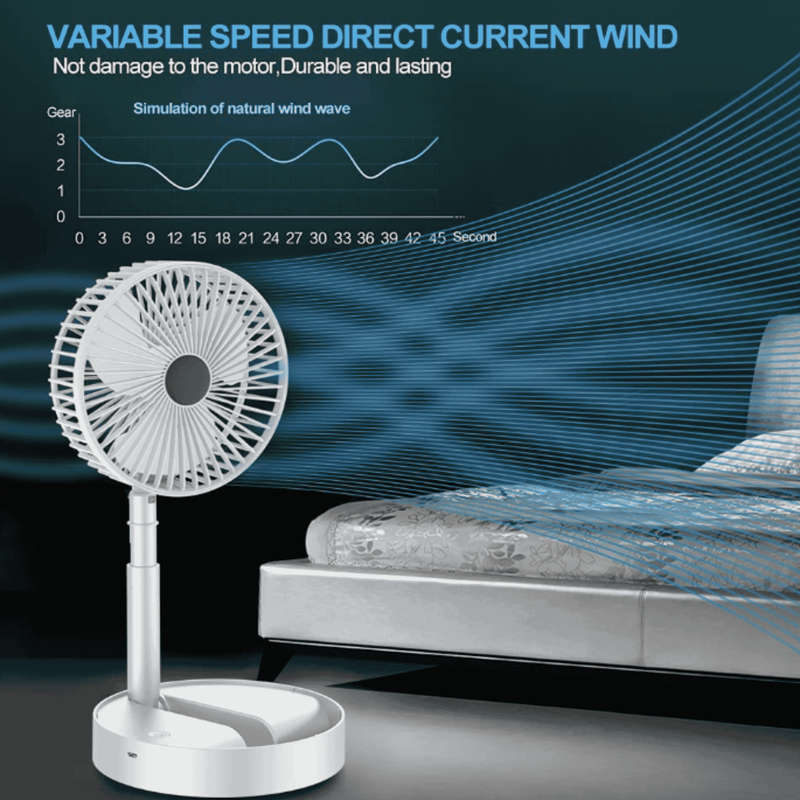 Rechargeable Table Fan