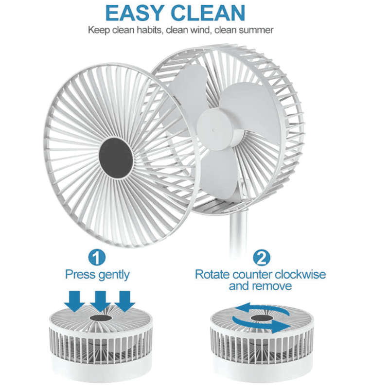 Rechargeable Table Fan