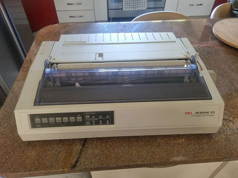 Oki-Microline-521 Refurbished Dot Matrix Printer