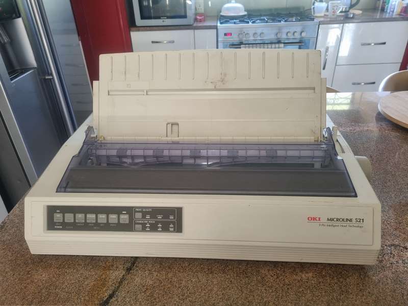 Oki-Microline-521 Refurbished Dot Matrix Printer