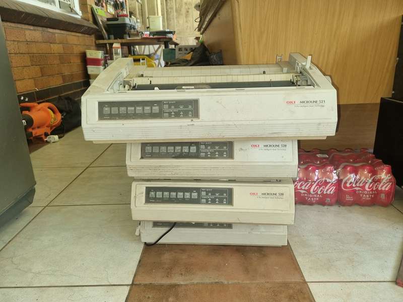 Oki-Microline-521 Refurbished Dot Matrix Printer