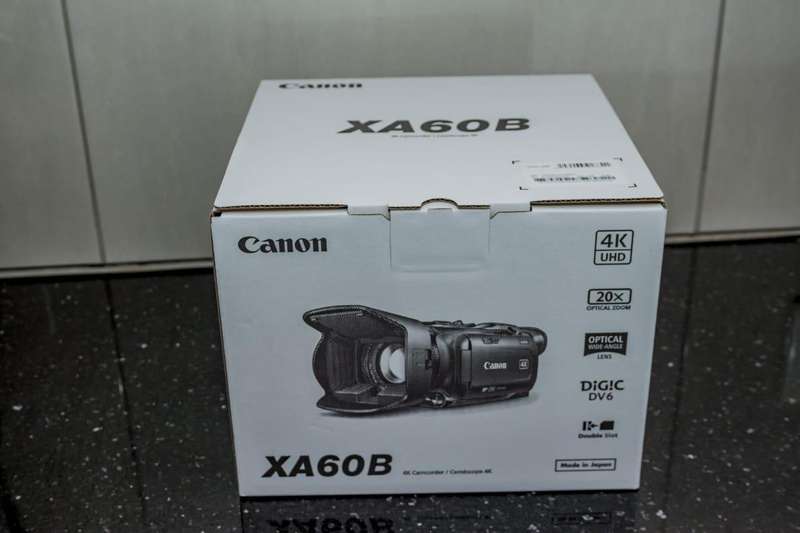 Canon XA60B Professional UHD 4K Camcorder