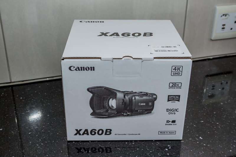 Canon XA60B Professional UHD 4K Camcorder