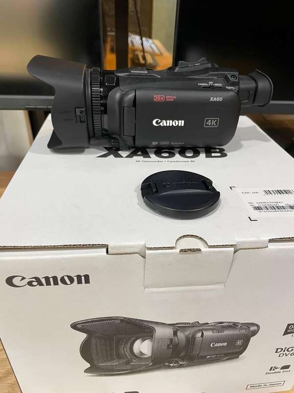 Canon XA60B Professional UHD 4K Camcorder