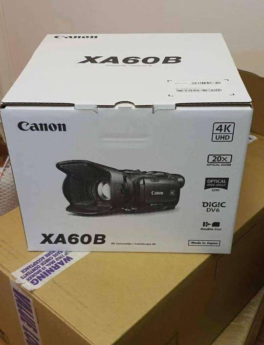 Canon XA60B Professional UHD 4K Camcorder