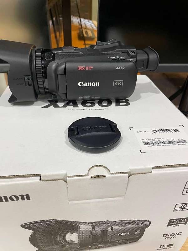Canon XA60B Professional UHD 4K Camcorder