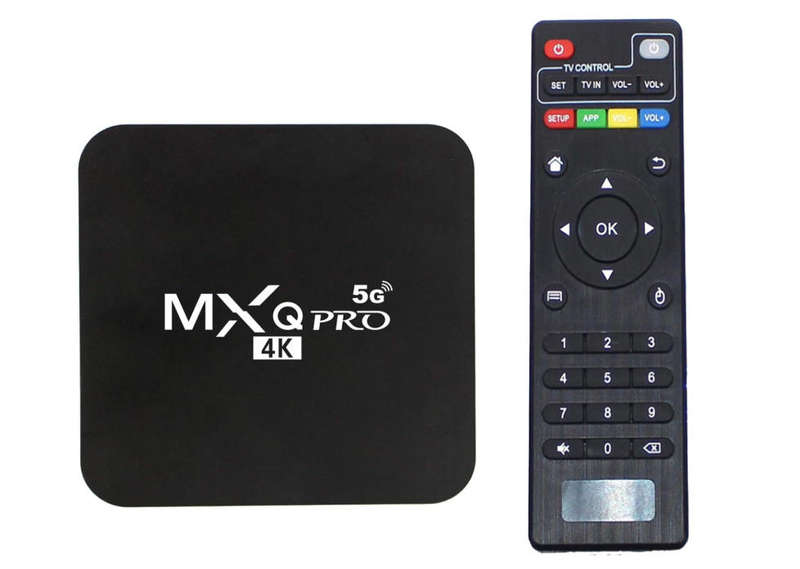 MXQ Pro 5G Android 12.1 TV Box 2025 Upgraded Ram 2GB ROM 16GB Android Smart Box
