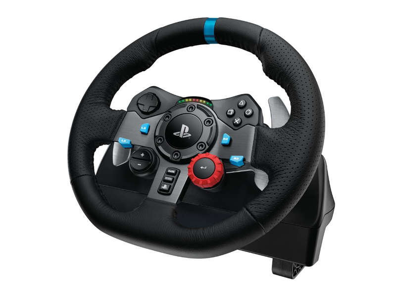 Logitech G29 Driving Force Racing Wheel,Floor Pedals,Force Feedback, PS, PC