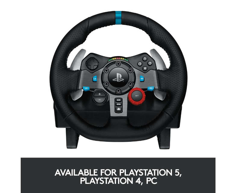 Logitech G29 Driving Force Racing Wheel,Floor Pedals,Force Feedback, PS, PC