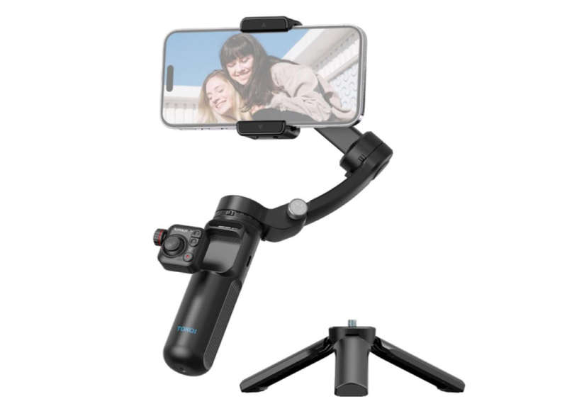 Handheld 3-Axis Gimbal Stabilizer for Phone Vlog Gimbal -shake with Detachable Remote Control