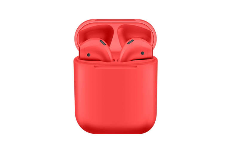i12 TWS Wireless Earbuds - Red