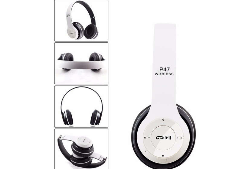Wireless Bluetooth Headphones - White