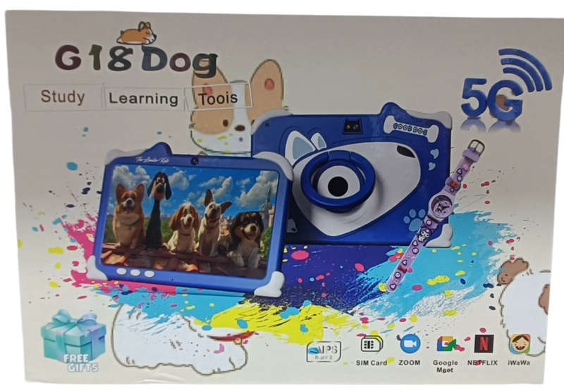 Kids Educational Tab with Dual Sim's,6gb Ram,128gb Storage with Gifts,case