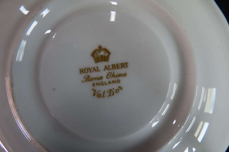 Royal Albert Val D'or Coffee Duo's x 3