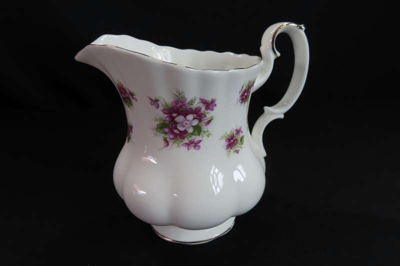 Royal Albert Sweet Violets Tea Milk Jug.