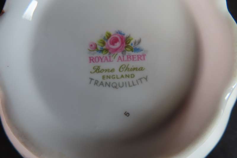 Royal Albert Tranquillity Tea Sugar Bowl.
