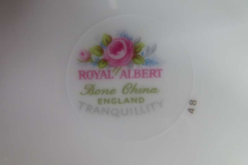 Royal Albert Tranquillity Tea Trio.