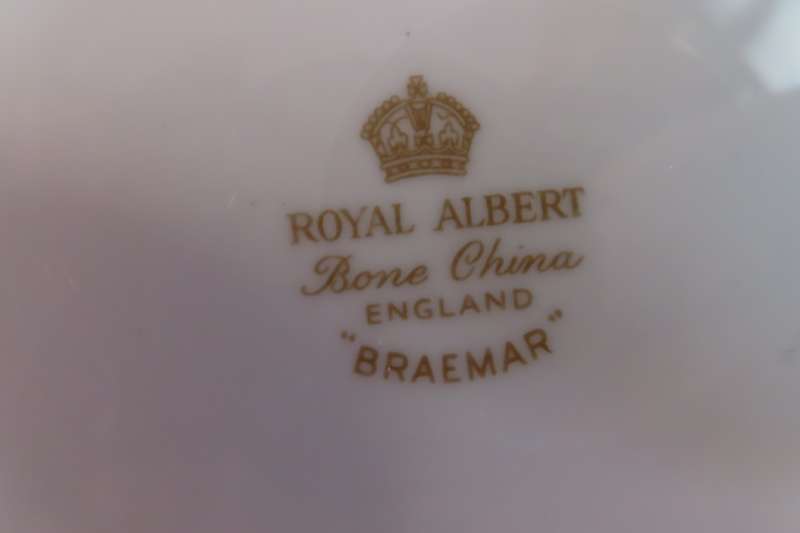 Royal Albert Braemar Large Cake Plate.