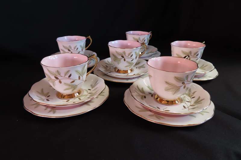 Royal Albert "Braemar" 6 x Trio's  (Tea)