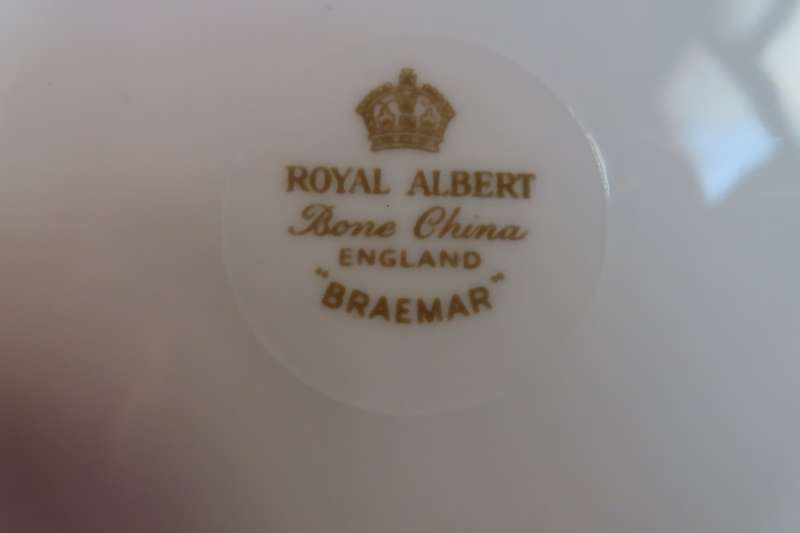 Royal albert "Braemar" Tea Trio.