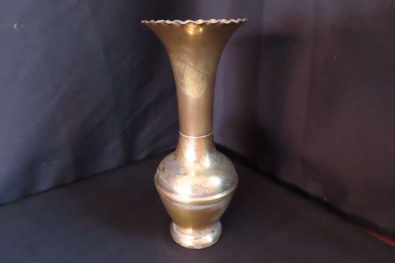 Brass Vase.